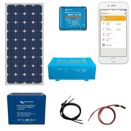 Kit solaire 1680 Wh - 230 V - SMART - LI - Swiss-Green