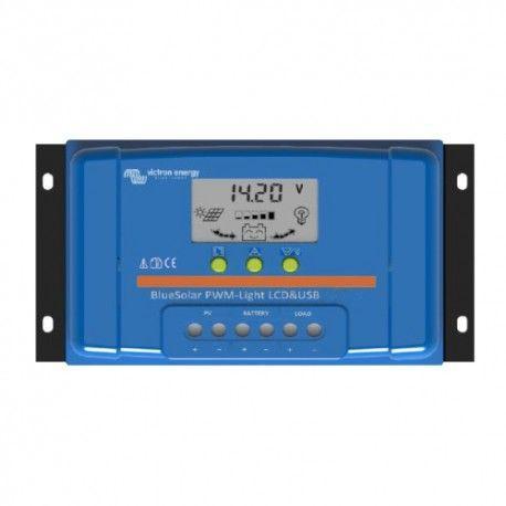 Régulateur de charge solaire BlueSolar PWM-LCD&USB 48V-10A