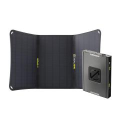 Kit solaire 20 W + batterie + 230 V