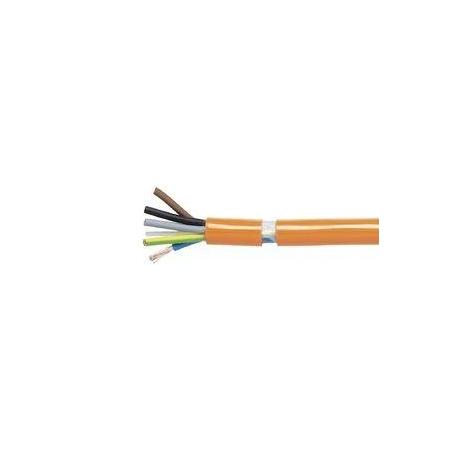 Câble PUR-PUR 5 x 1.5 mm2 3LNPE orange Fca