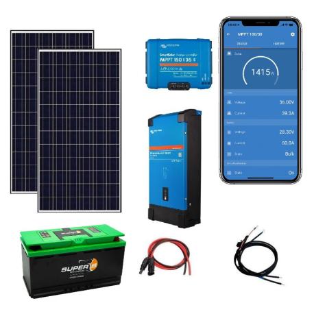 Solar Set 11500 Wh - 230 V - Smart - LI