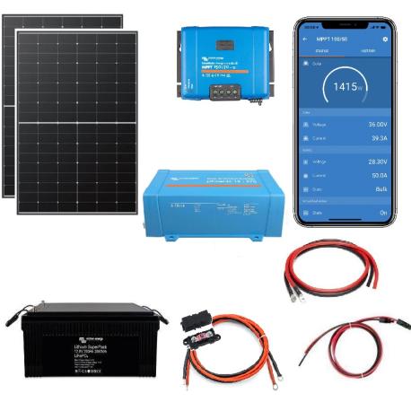 Kit solaire 16600 Wh - 230 V - Smart - LI