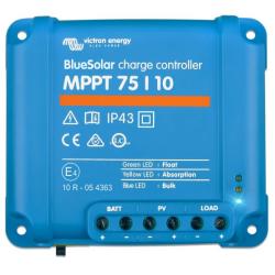 Régulateur de charge solaire Blue Solar MPPT LED 75/10 (12/24V-10A)